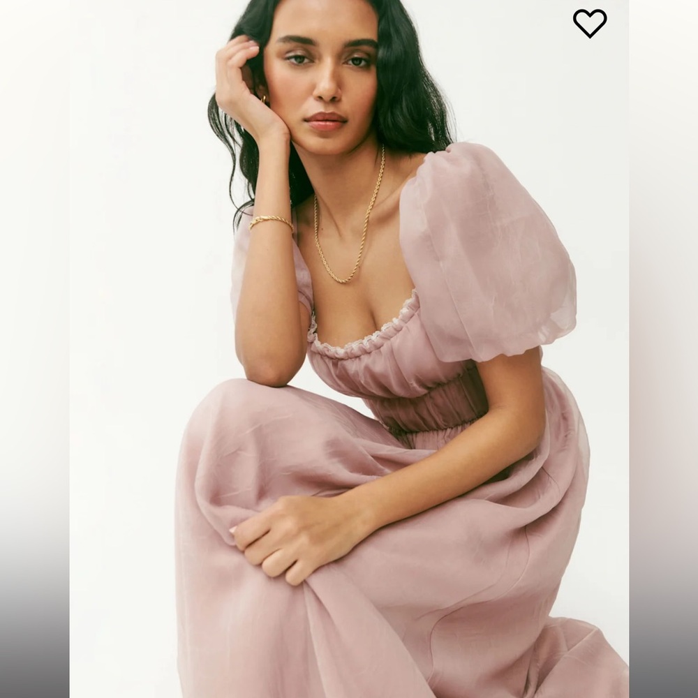 Reformation Mauve Maxi Dress